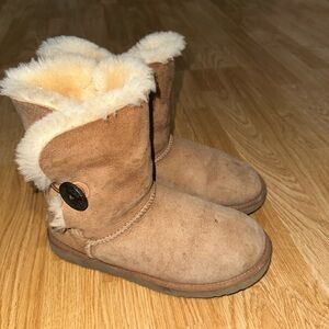 UGG Tan Shearling Boots